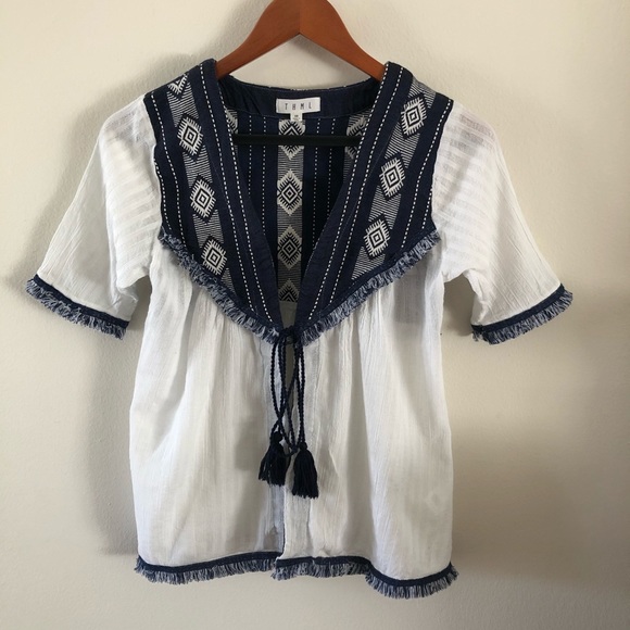 THML Tops - THML | Tassel-Tie Top Sz XS